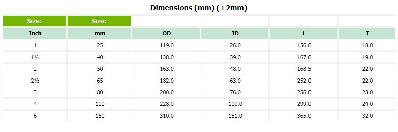 PP FOOT VALVE FLANGE END