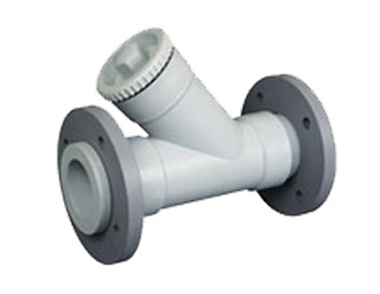 PP Y TYPE STRAINER FLANGE END