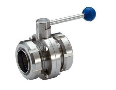 SMS Union Butterfly Valve