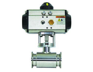 TC END BALL VALVE PNEUMATIC OPERATED